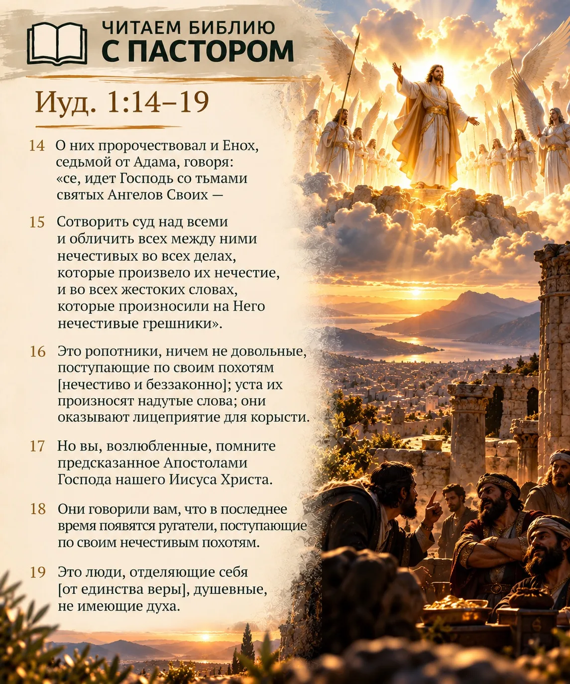 📖 ЧИТАЕМ БИБЛИЮ С ПАСТОРОМ