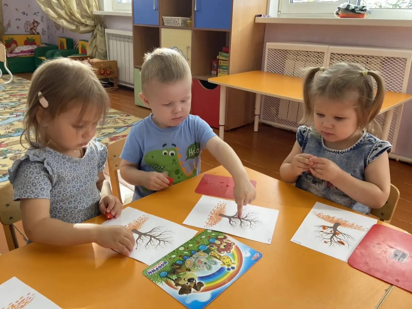 🍁Яркие краски для ЁЖИКА🍁