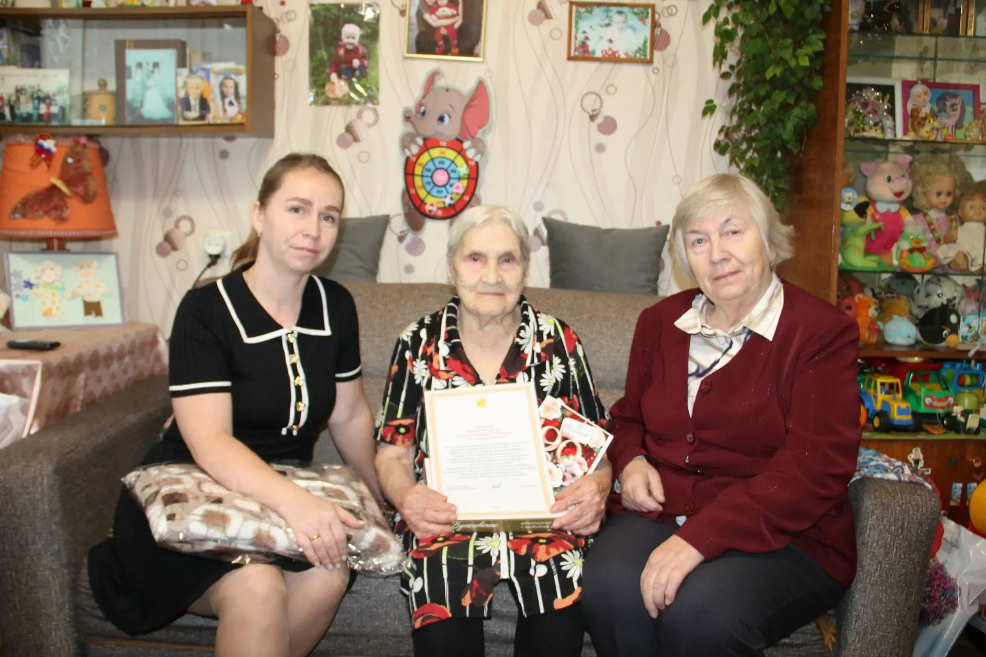 Илария Николаевна Мальцева отметила 90-летний юбилей