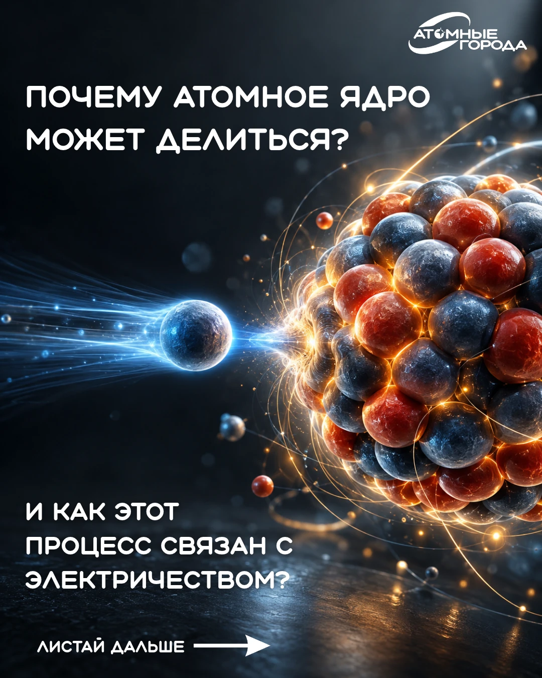 ⁉️Почему атомное ядро может делиться?