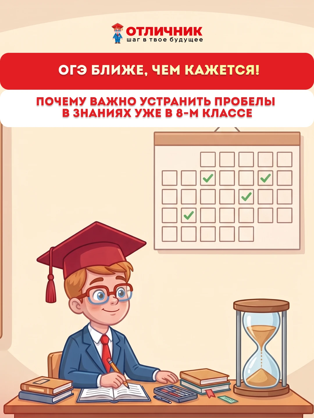 📚 ОГЭ ближе, чем кажется. Почему не стоит оставлять всё на последние месяцы?