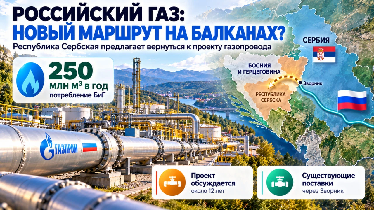Российский газ может получить новый маршрут в Европу — обсуждается строительство газопр...
