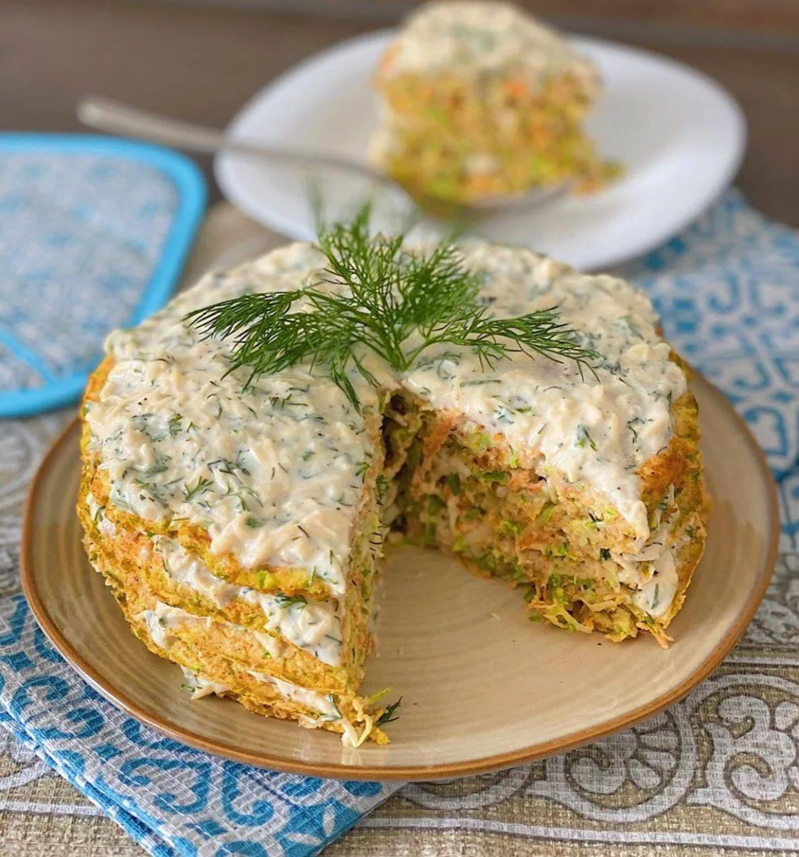 КАБАЧКОВЫЙ ТОРТИК