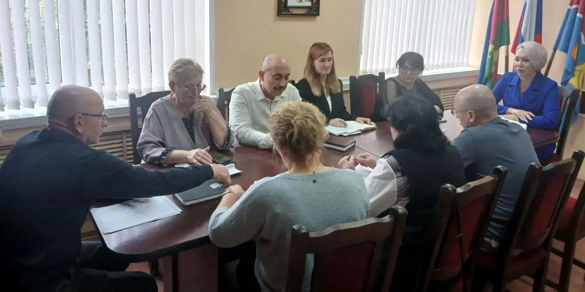 🔷 В Темрюкском районе прошло заседание санитарно-противоэпидемической комиссии
