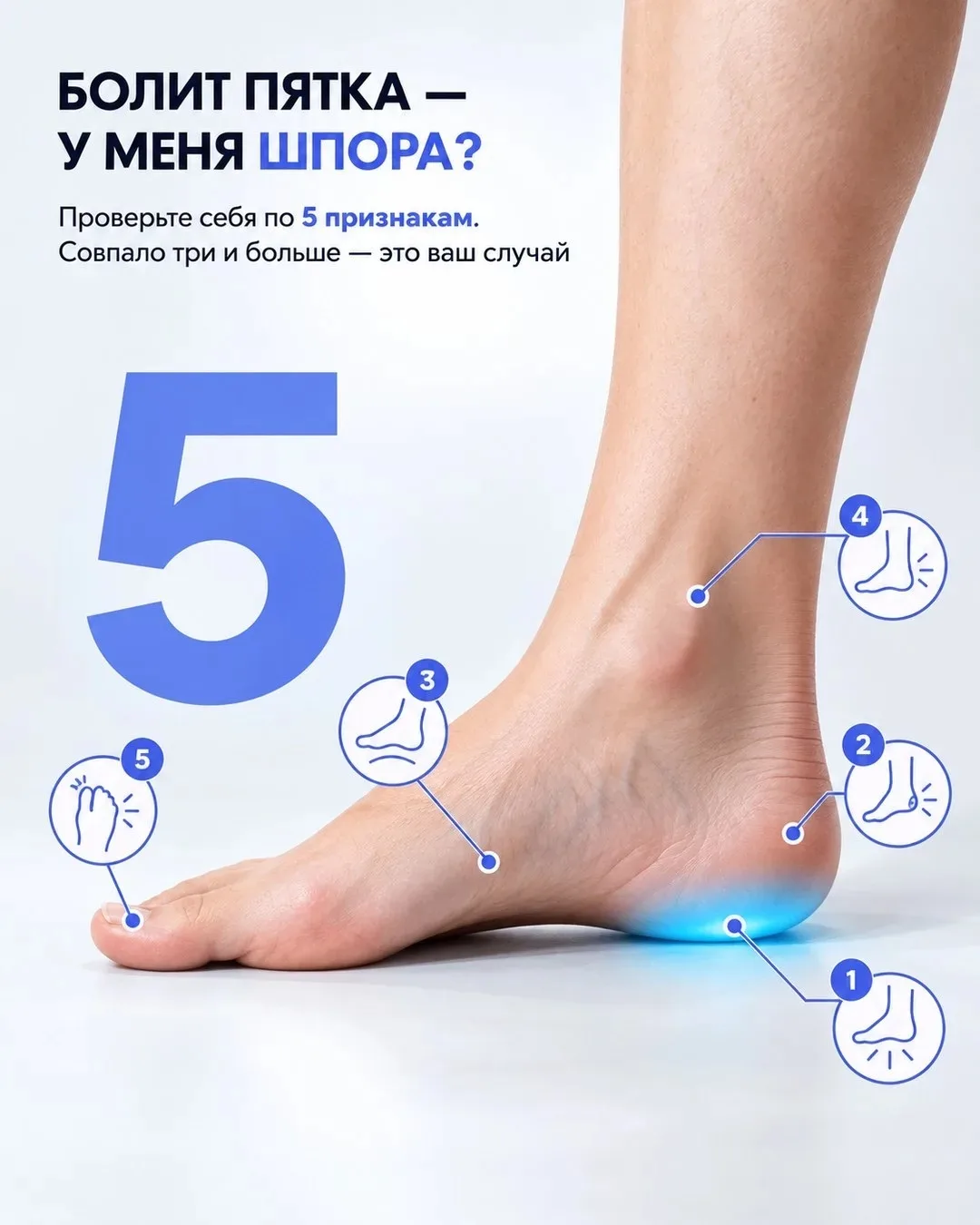 ШПОРЫ И БОЛЬ В ПЯТКЕ: РАЗБИРАЕМСЯ! 🦶