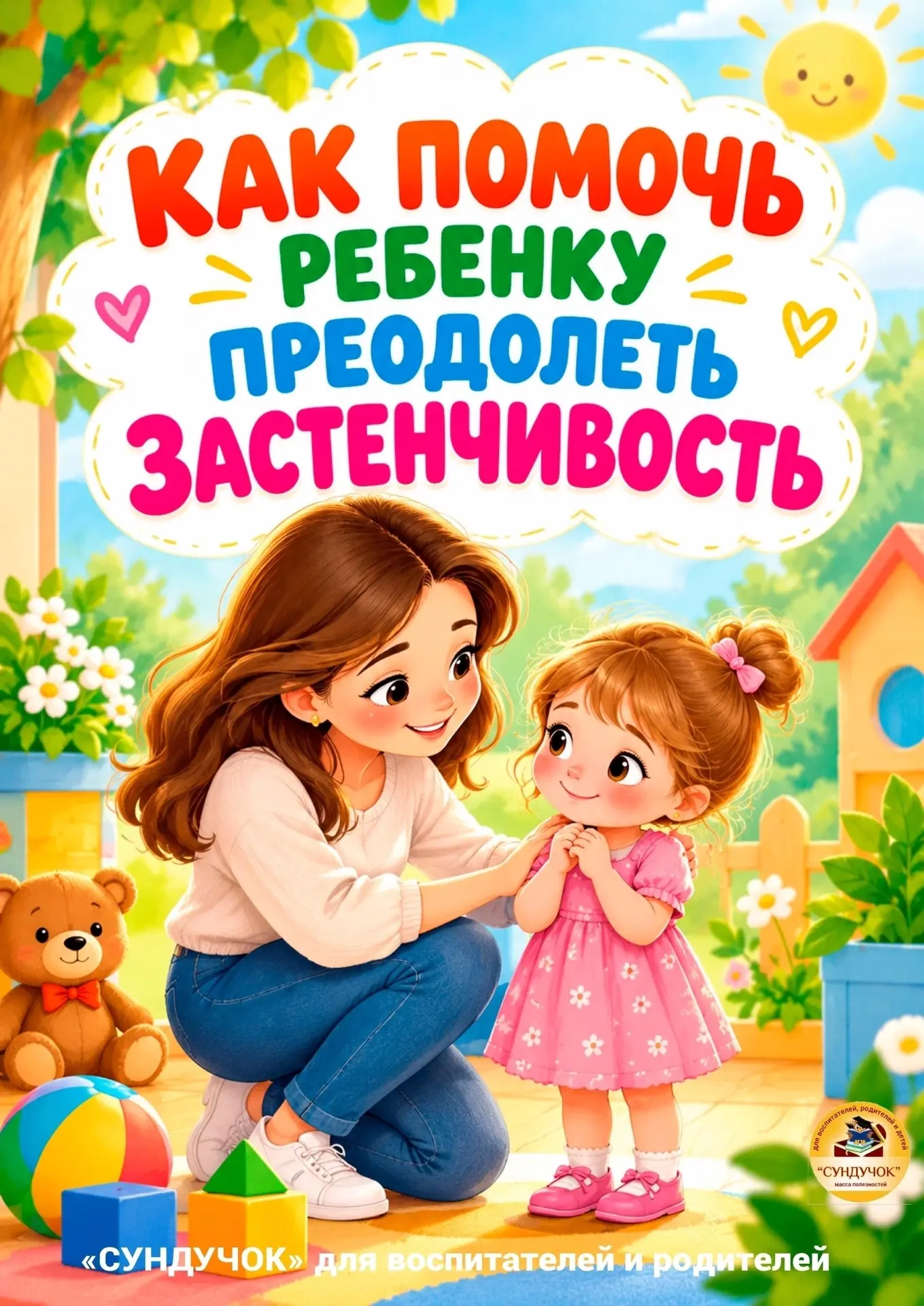 КАК ПОМОЧЬ РЕБЁНКУ ПРЕОДОЛЕТЬ ЗАСТЕНЧИВОСТЬ