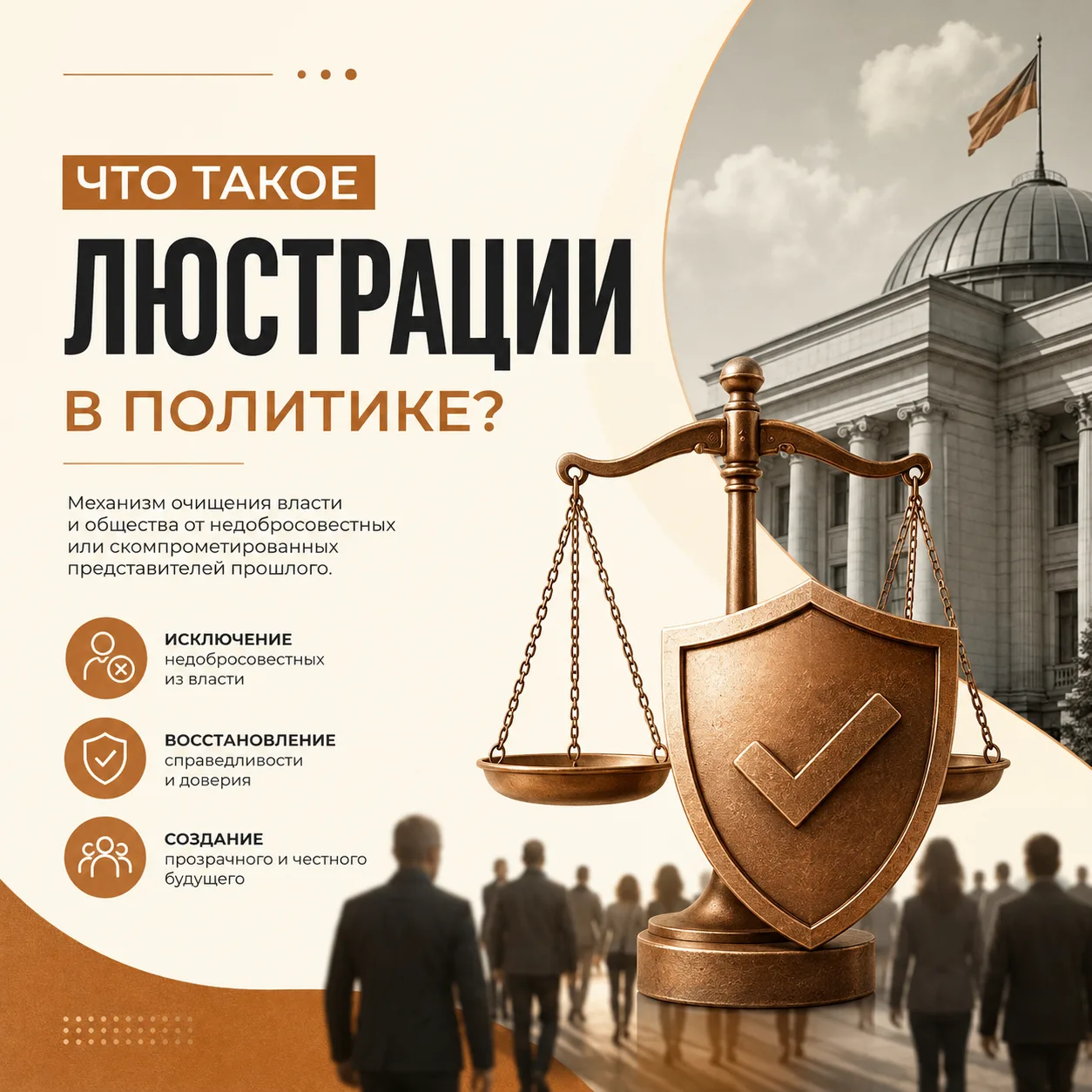 Что такое люстрации в политике? Значение термина