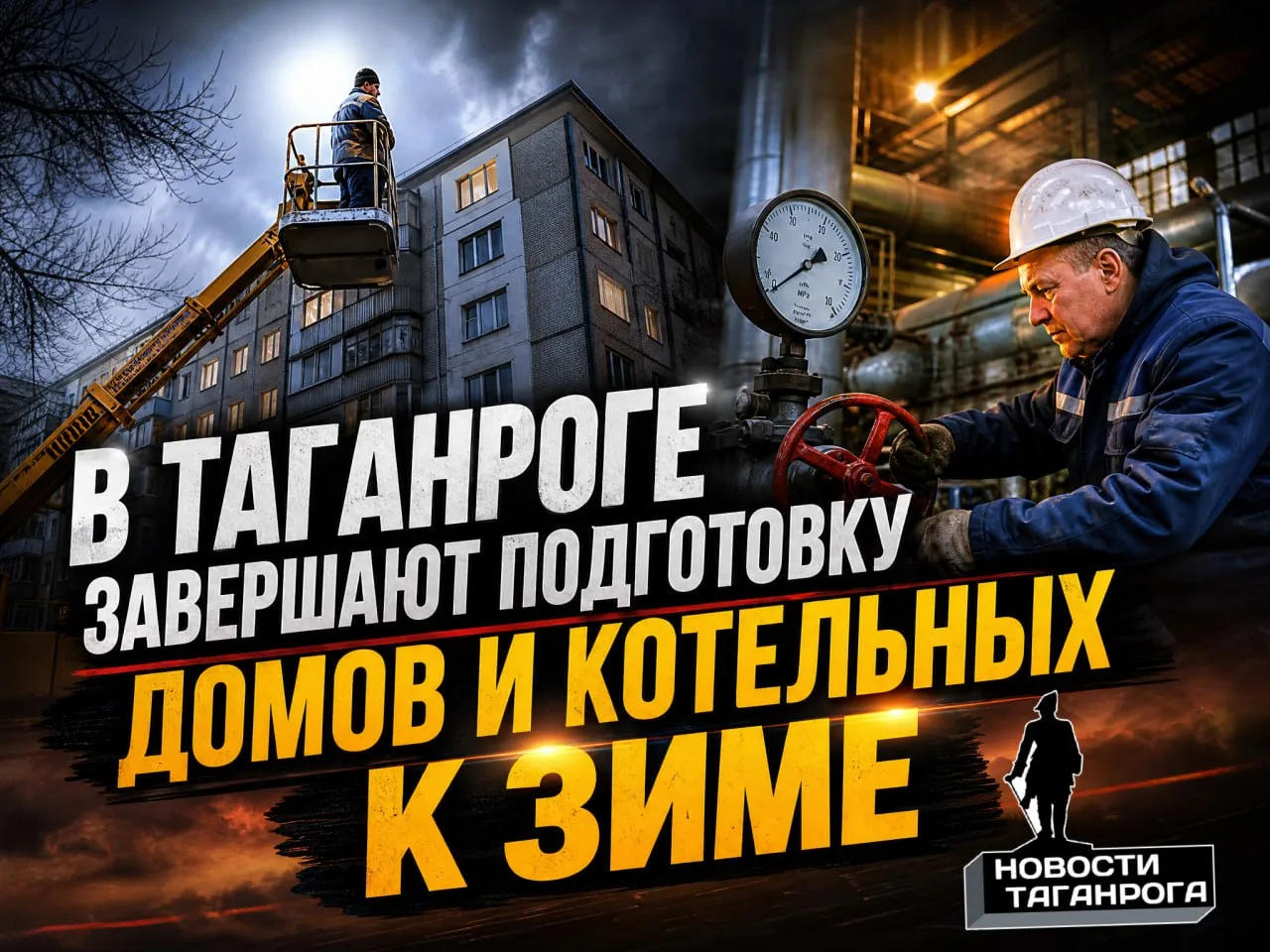 В Таганроге завершают подготовку домов и котельных к зиме
