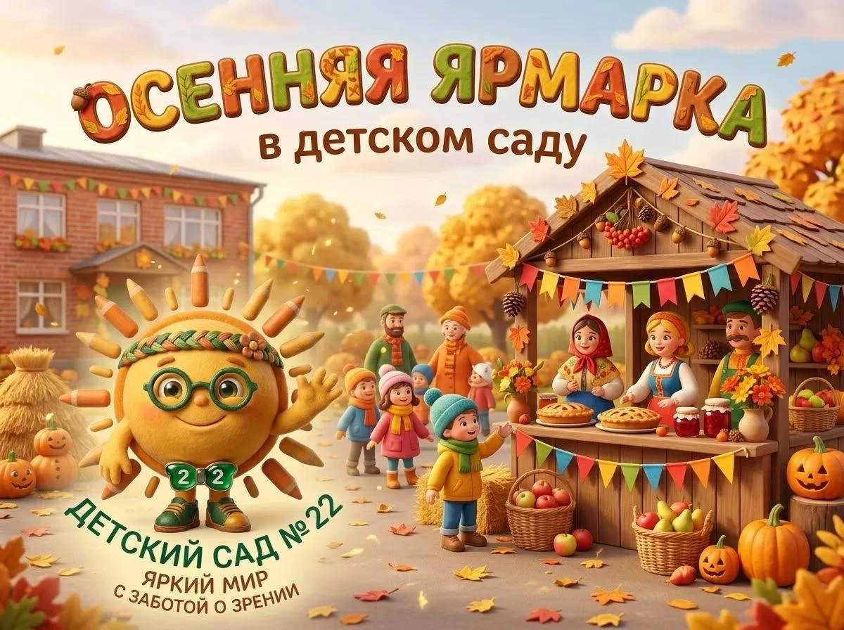 🎉 В детском саду прошла Осенняя ярмарка — и праздник развернулся прямо на улице! 🍁