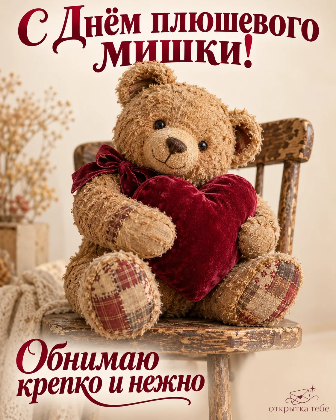 Иногда для счастья нужны всего лишь крепкие обнимашки 🧸