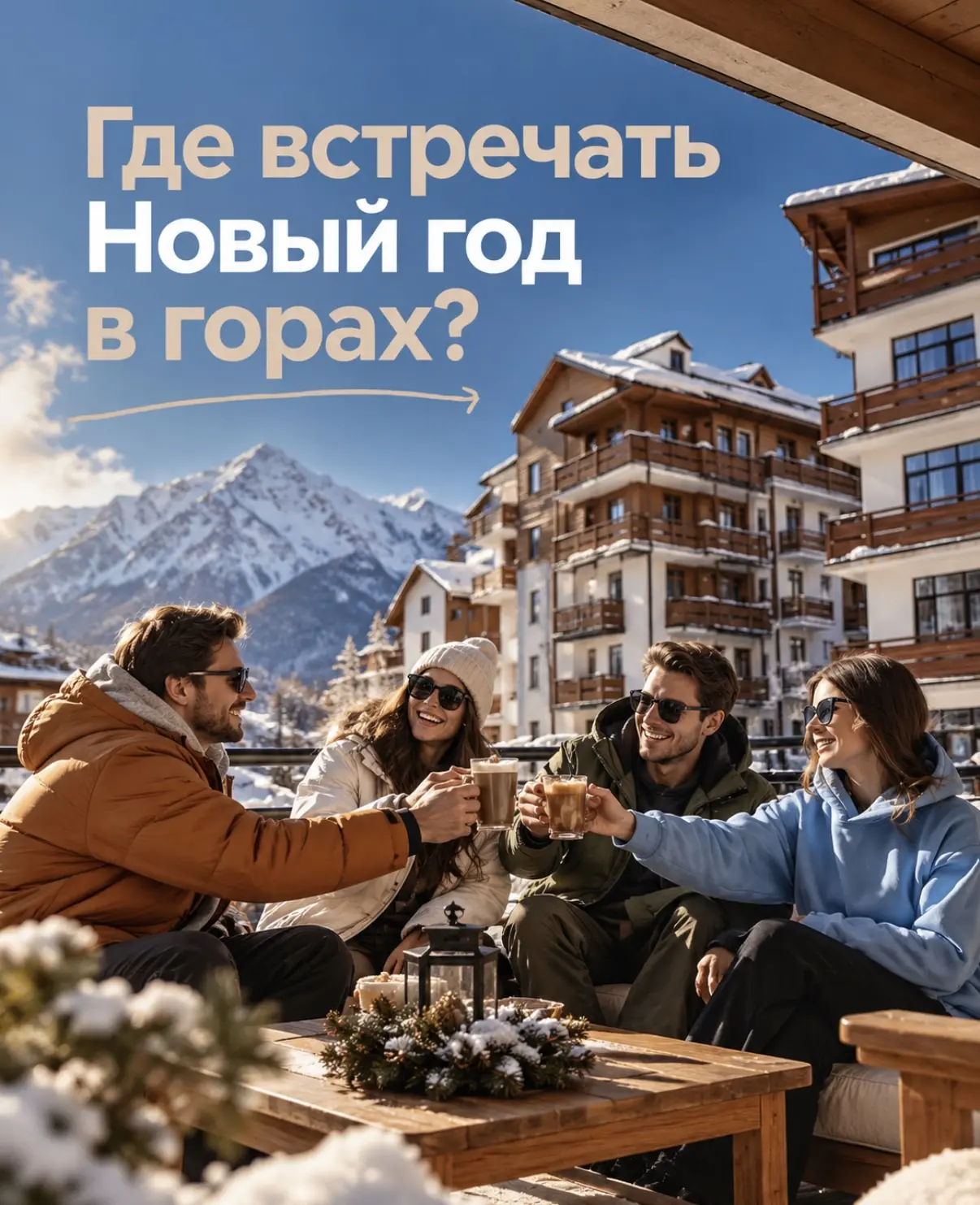 Номер, апартаменты или целый коттедж: где встречать Новый год в горах?
