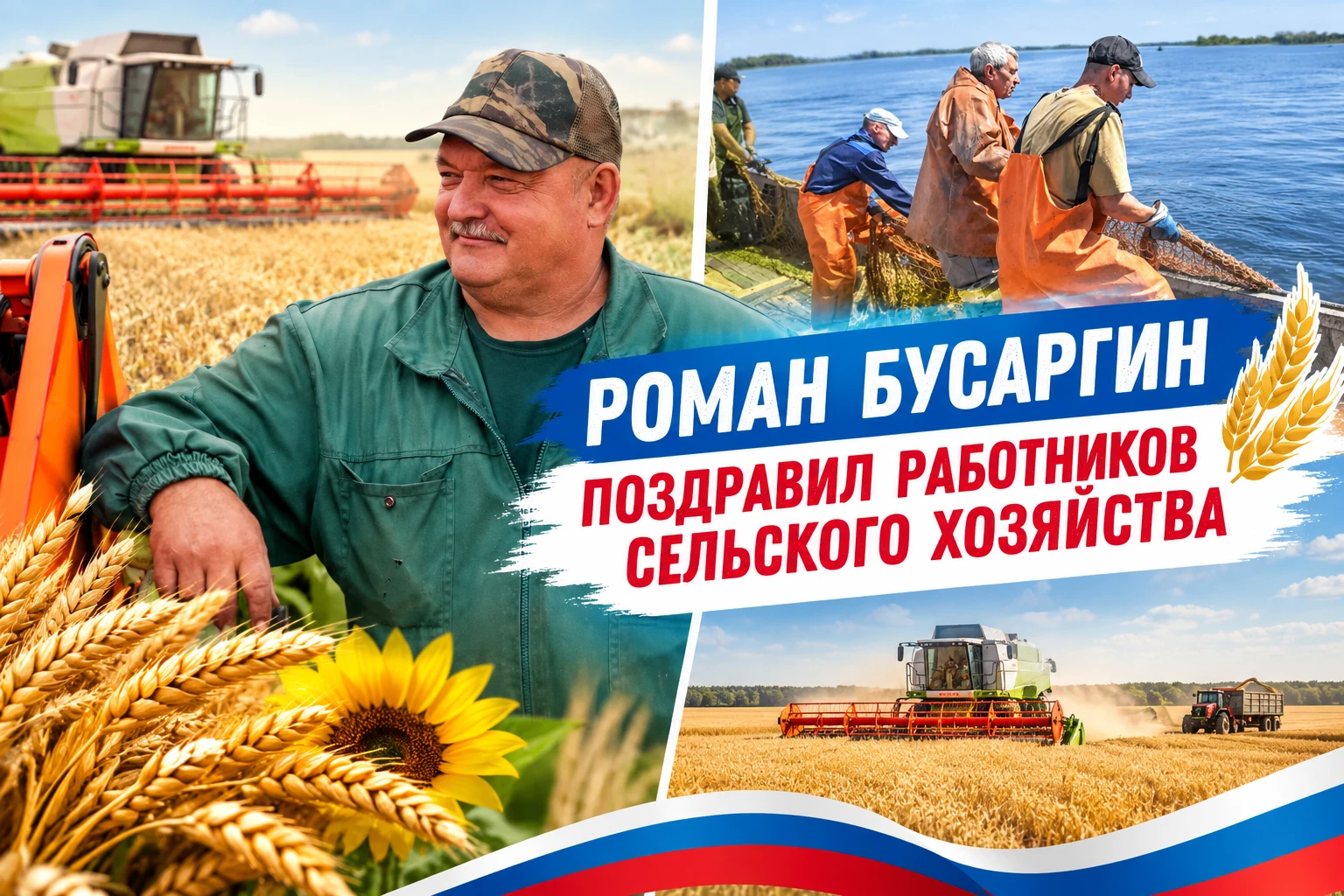 Поздравляю с профессиональным праздником всех работников и ветеранов агропромышленного ...