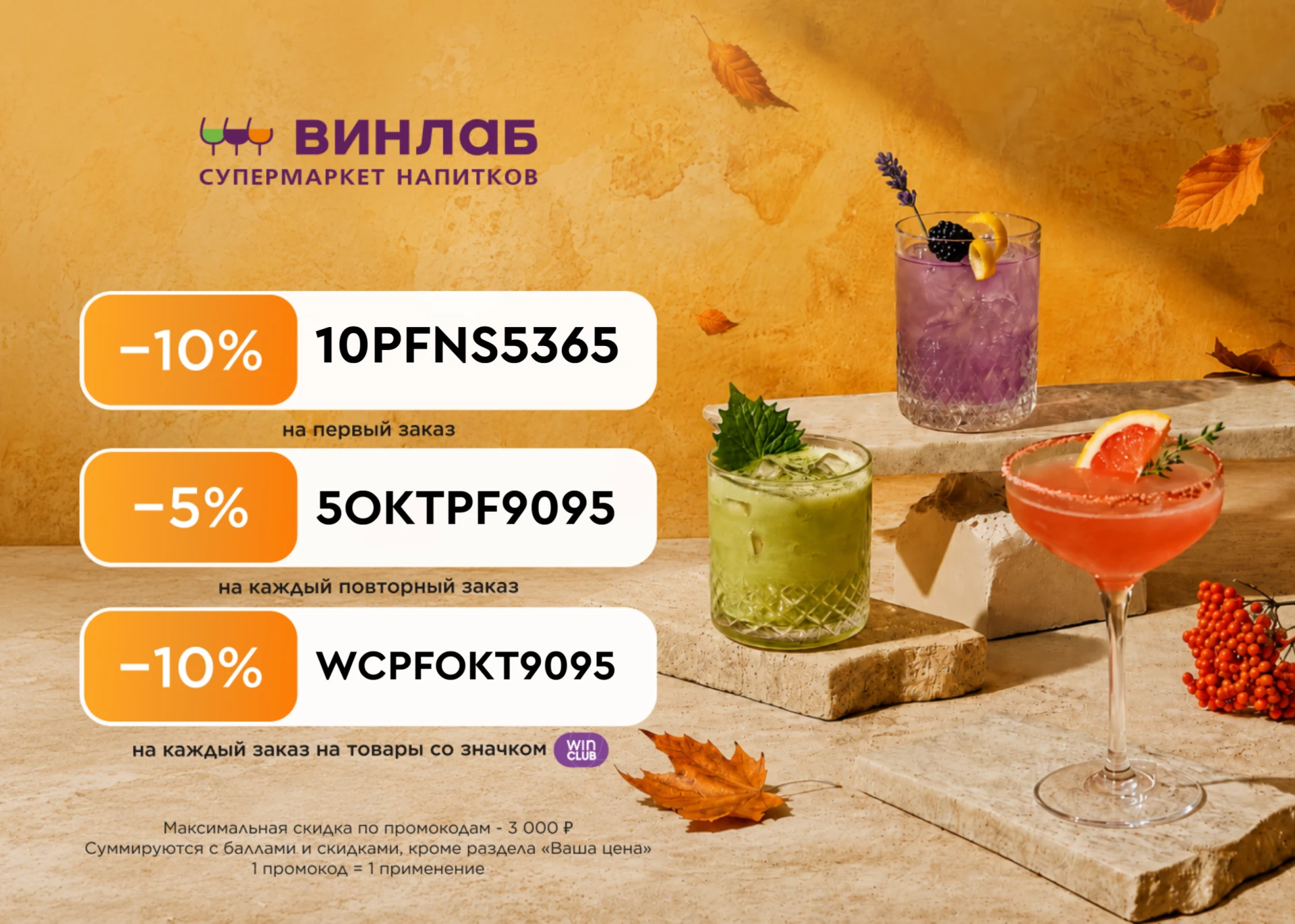 ⚡️Скидки до 10% в ВинЛаб!