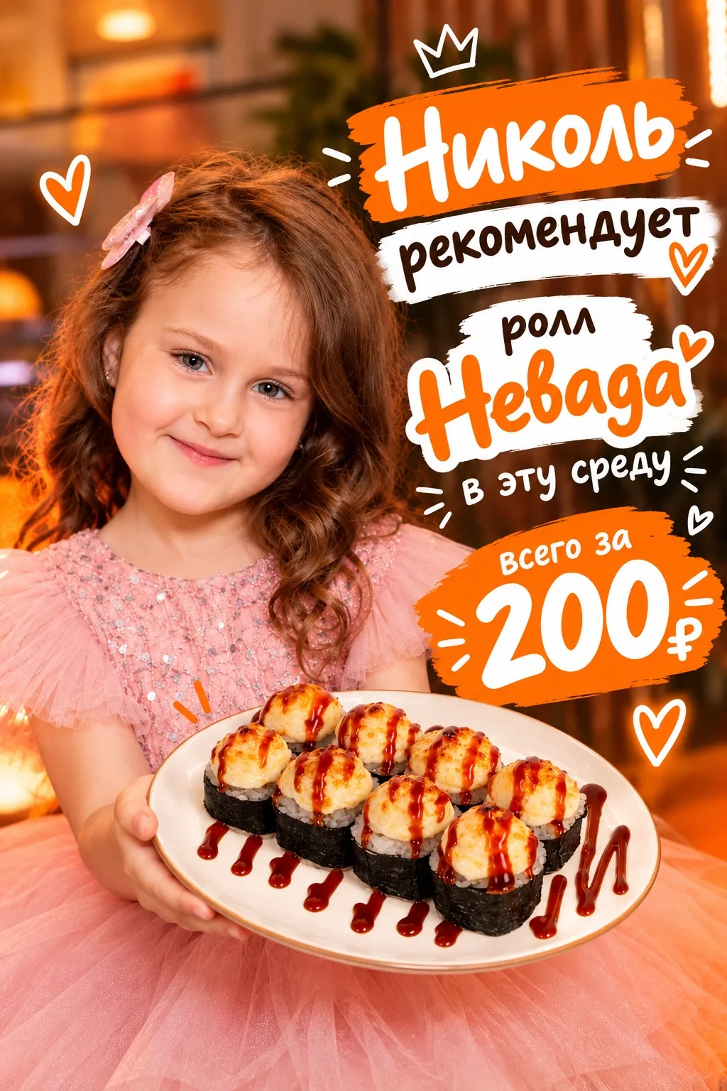 🥢 Николь — маленький гурман, и у неё есть свой фаворит 😋