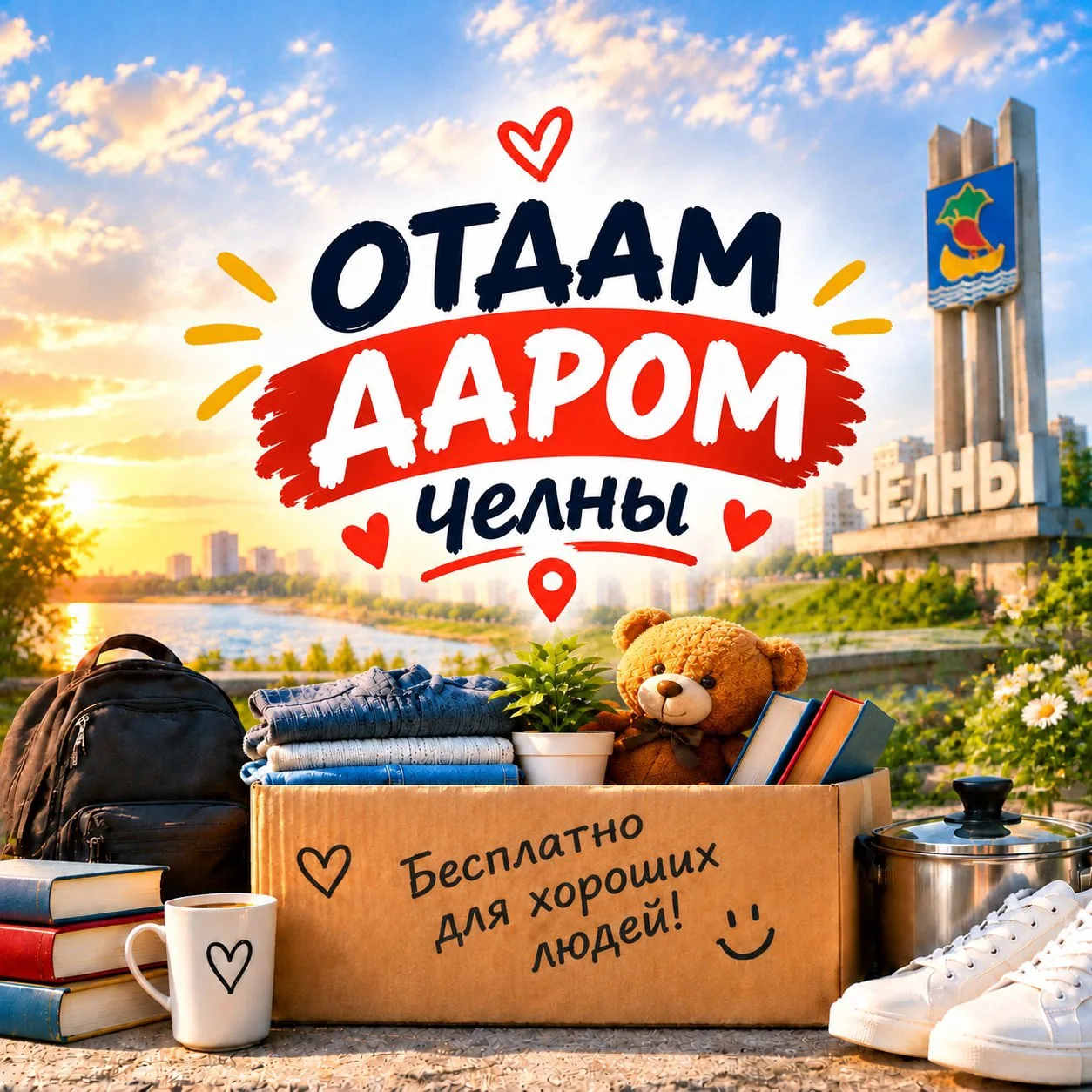 🎁 Челны — отдам даром!