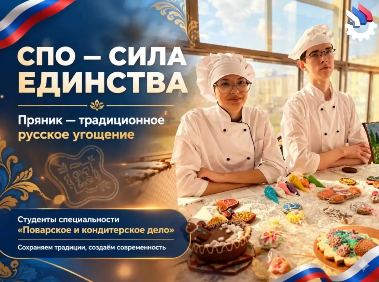 Сохранение традиций: в организациях СПО создают и расписывают русский пряник