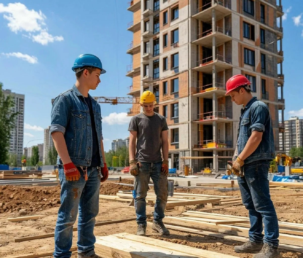 Учатся строить, но строить не хотят