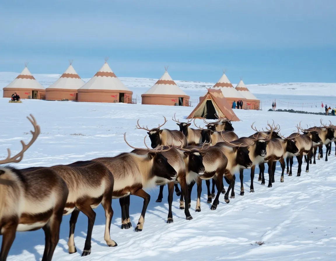 🦌 Северный олень: транспорт, еда и дом одновременно