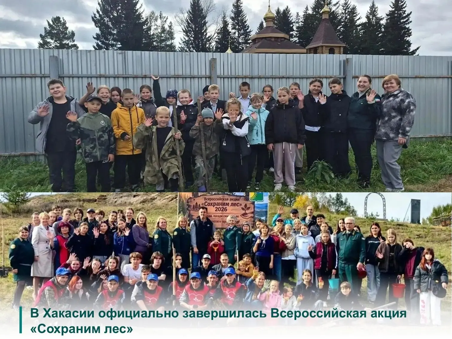 ✅В Хакасии подвели итоги Всероссийской акции «Сохраним лес». Мероприятия прошли во всех...