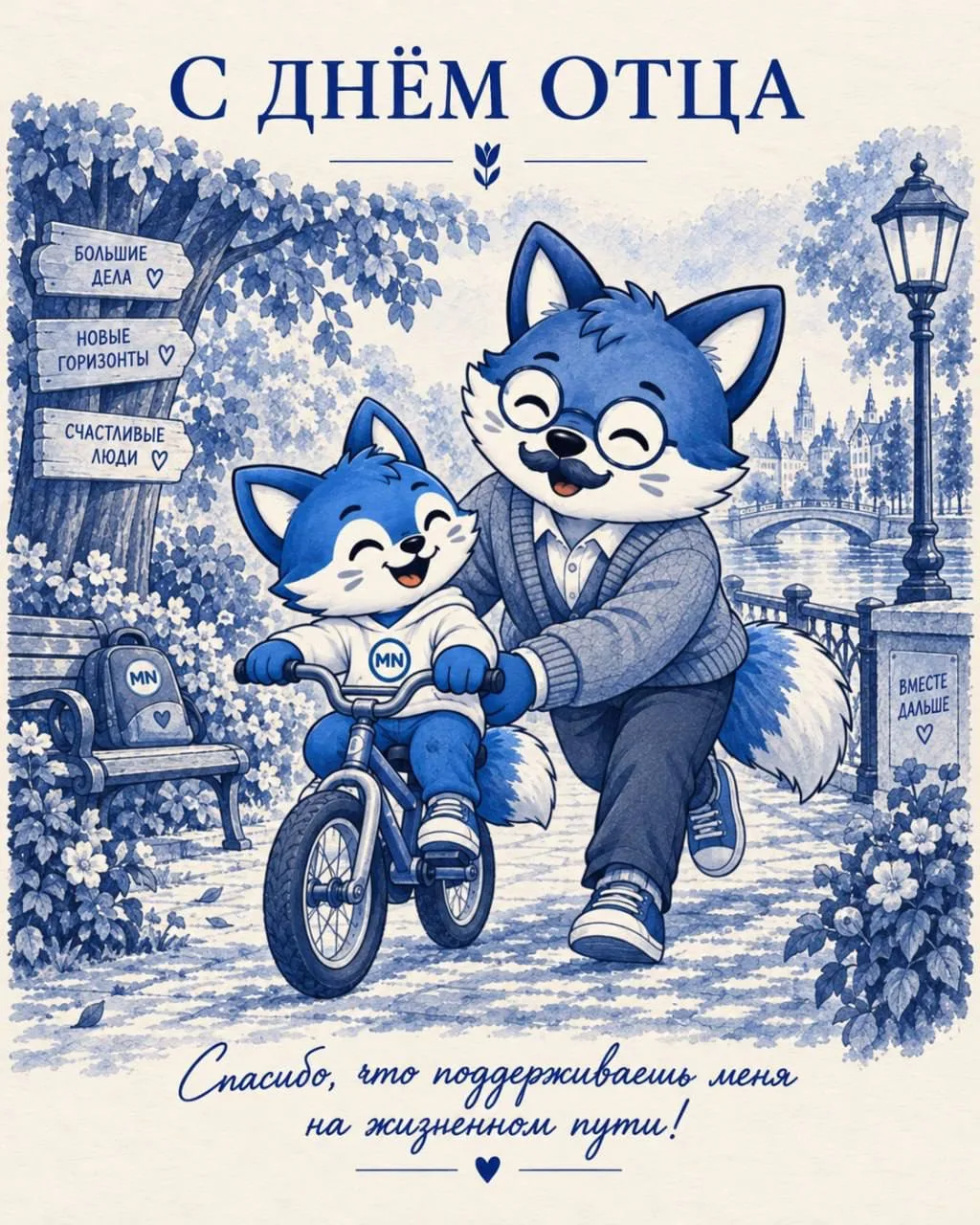 💙 Совсем скоро День отца! Не забудьте поздравить папу и подарить ему немного тепла и в...