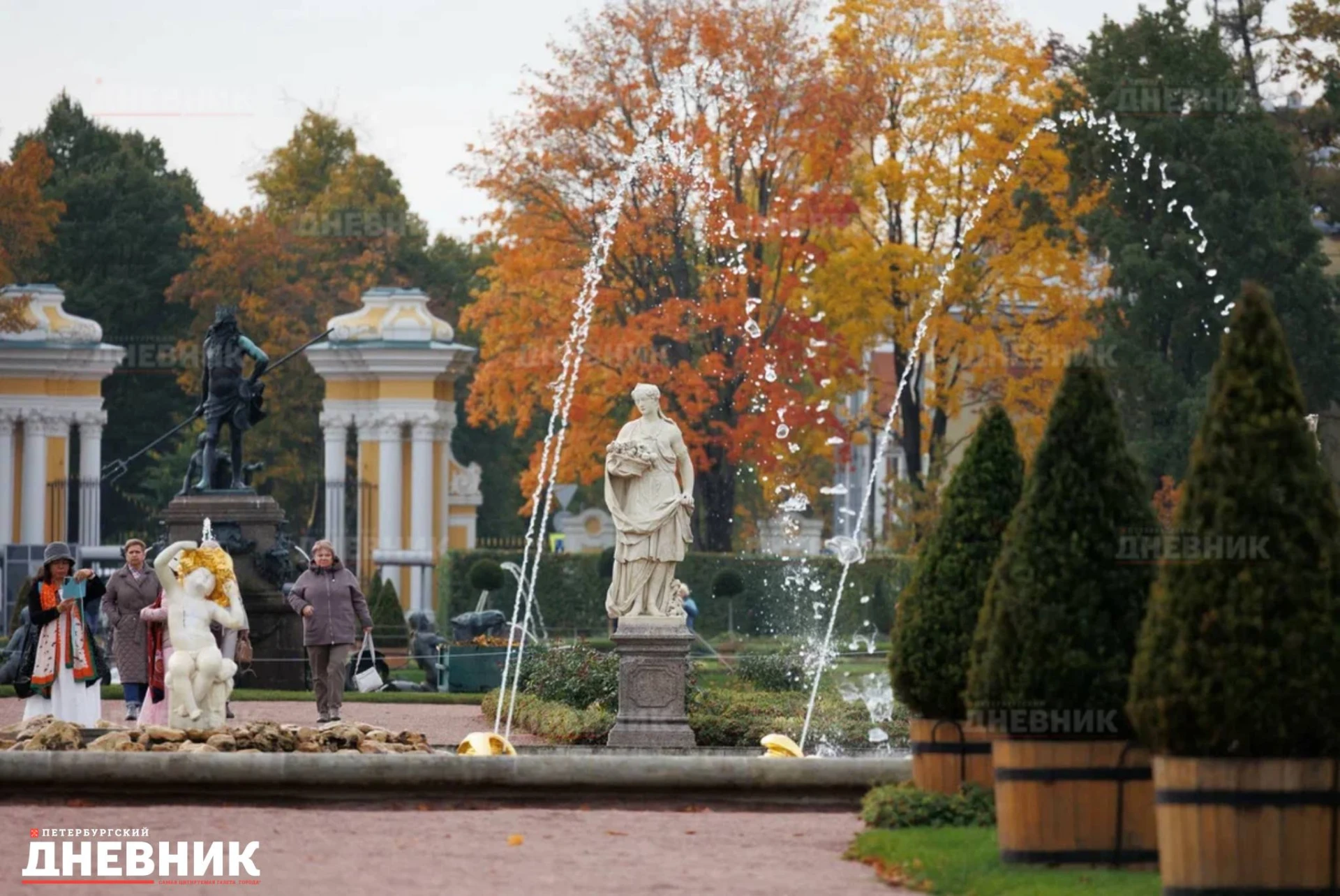 🍂 Неспешный октябрь в Петергофе