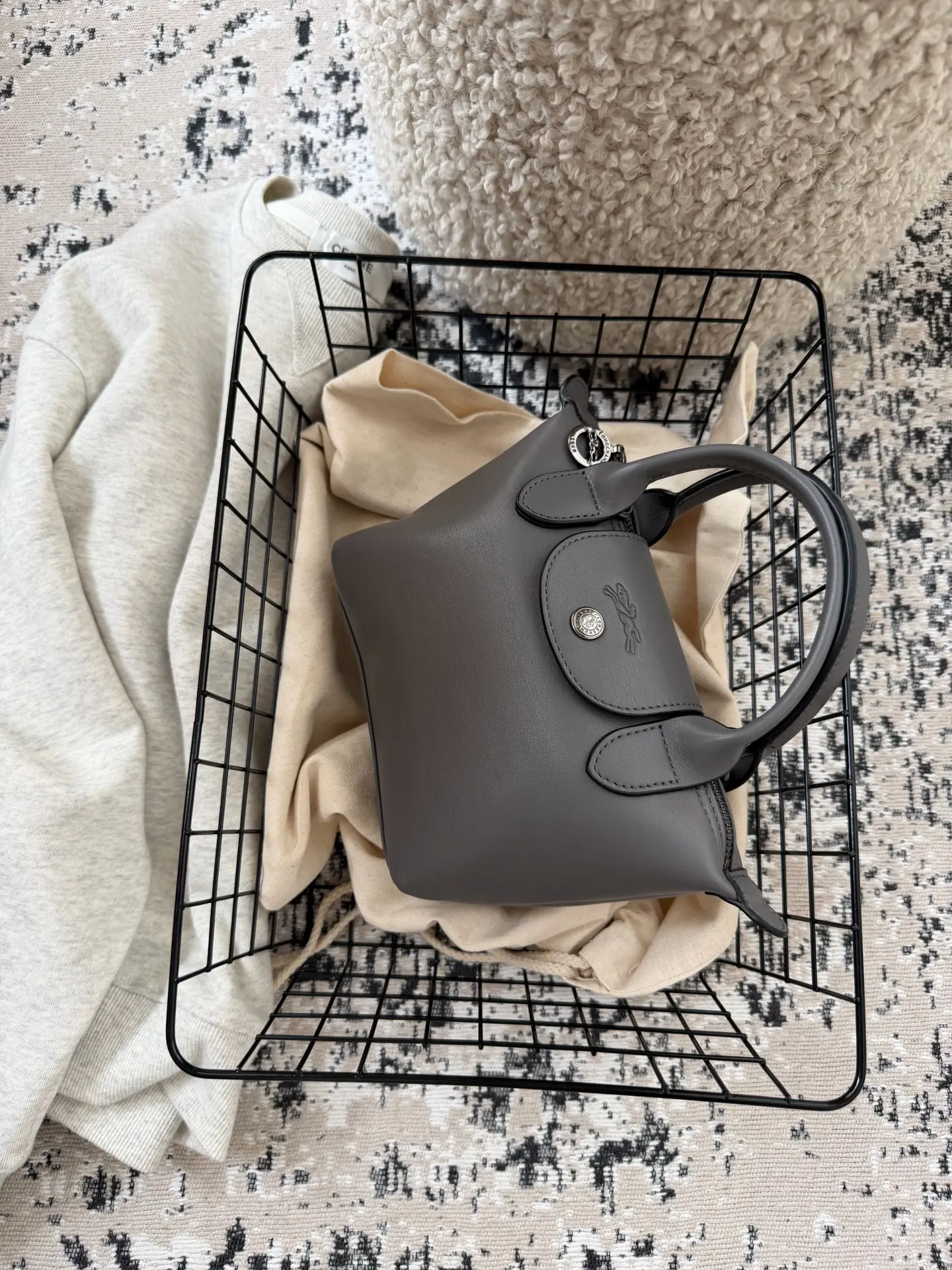 Сумка Longchamp, в стиле