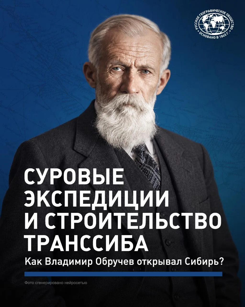 📖 В детстве Владимир Обручев зачитывался романами Жюля Верна, мечтая о путешествиях и ...