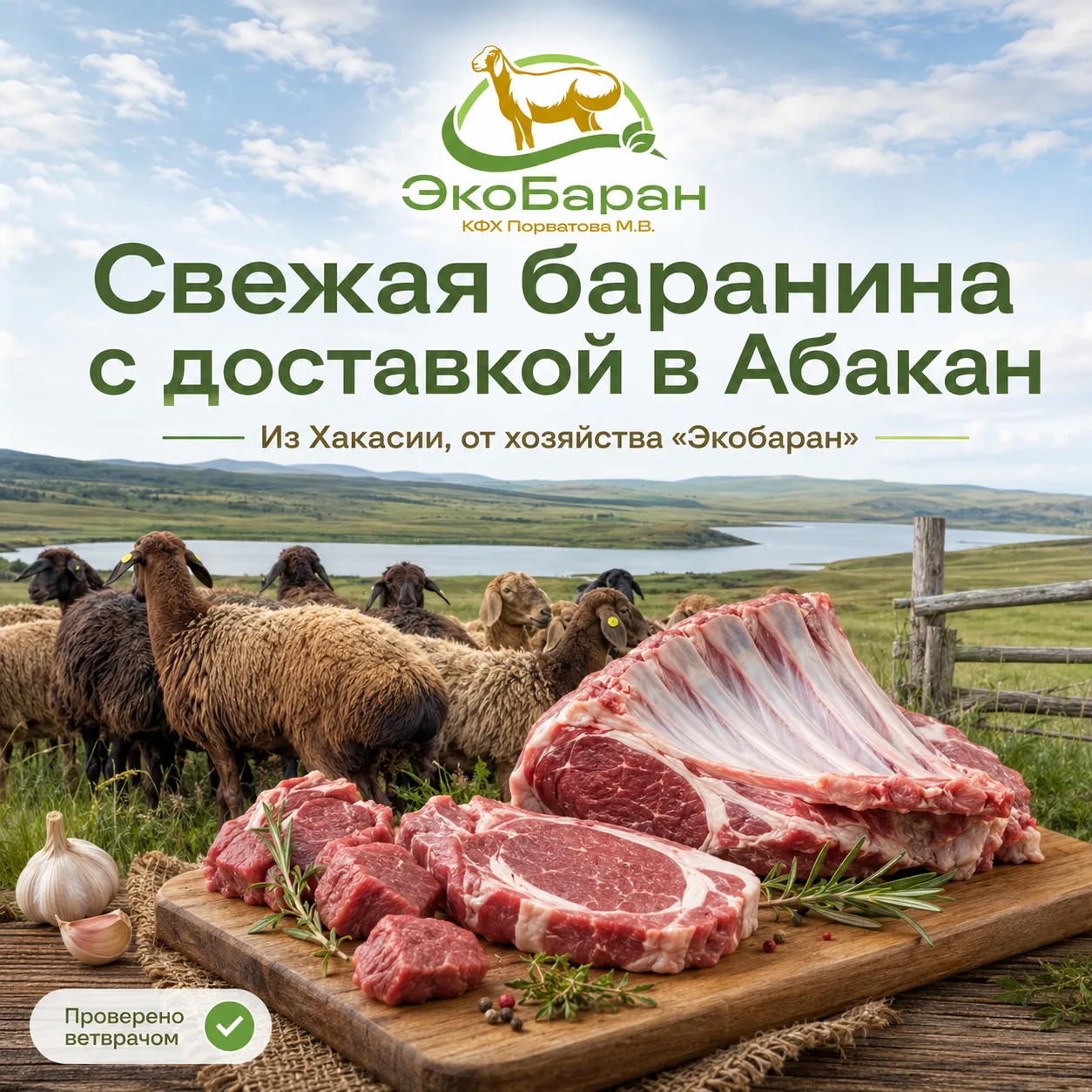 Хотите выбрать мясо под конкретное блюдо? У нас можно заказать разные части молодого ба...