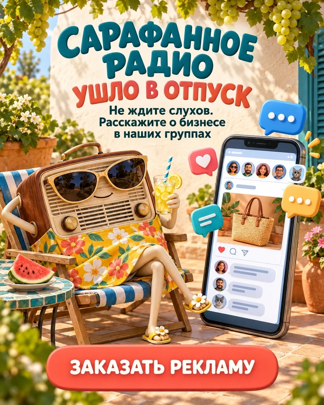 👀 Выберите рекламу у нас – самый простой и эффективный способ раскрутить свой бизнес в...