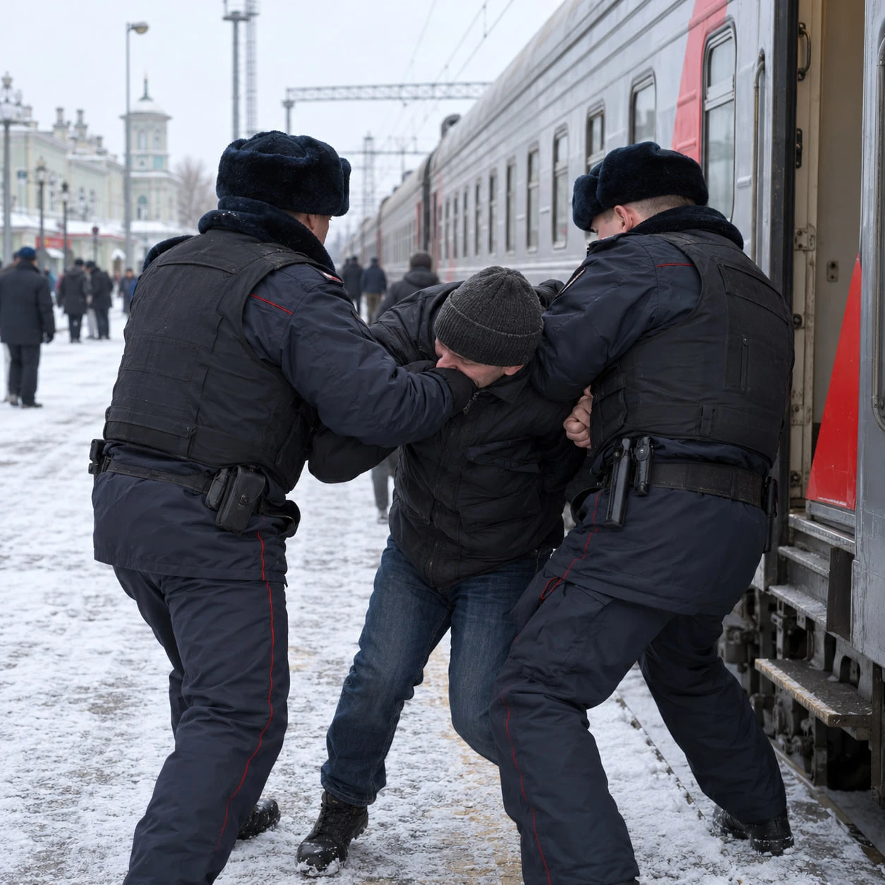 Жителя Забайкалья отправили на 4 года в колонию за нападение на полицейского в Свободном