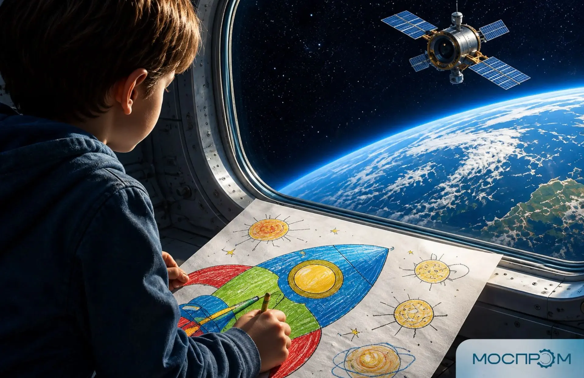 Последняя возможность поддержать детские работы о космосе 🚀