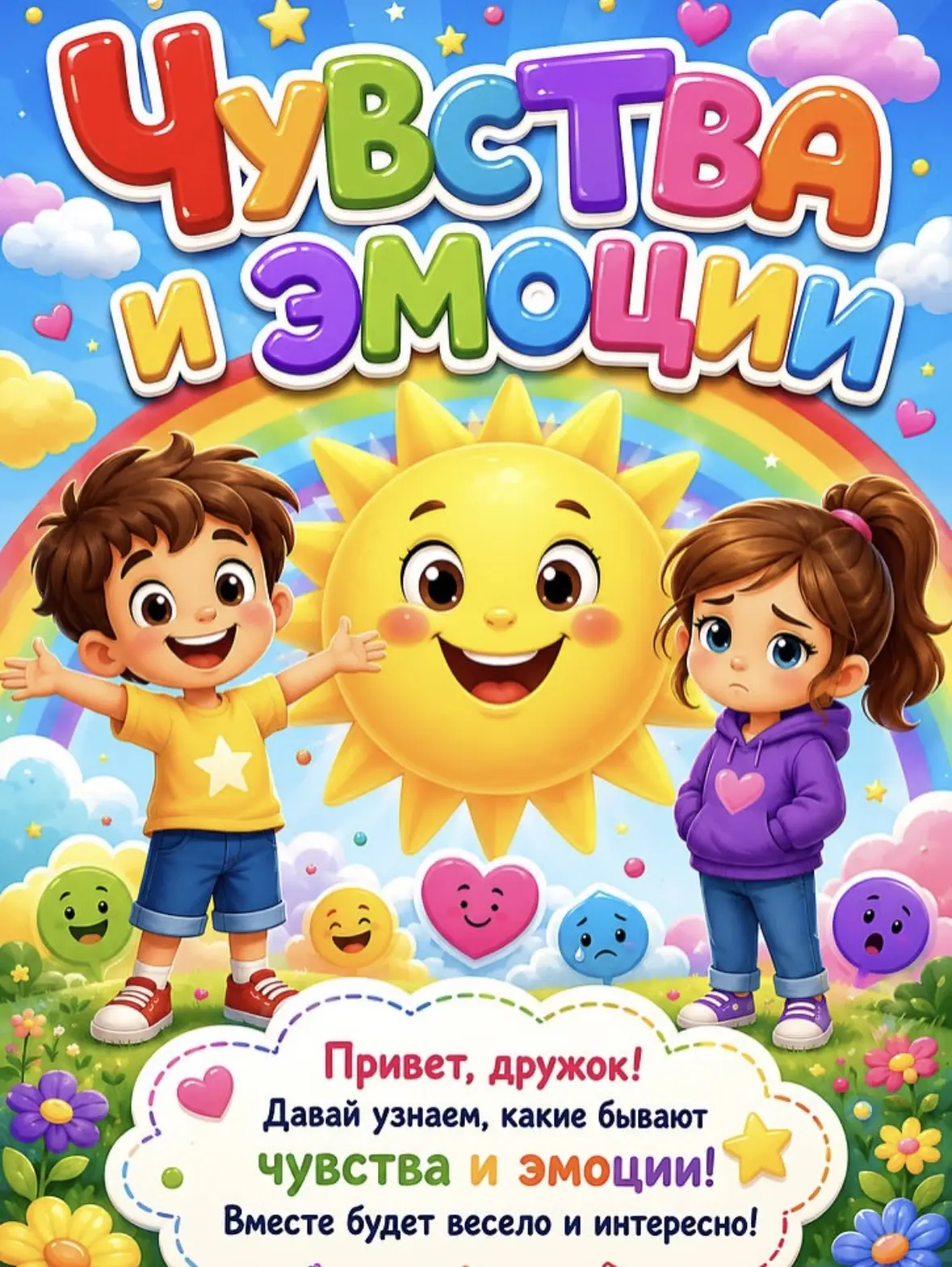 ❤️ Учим называть чувства, а не «просто не капризничать»