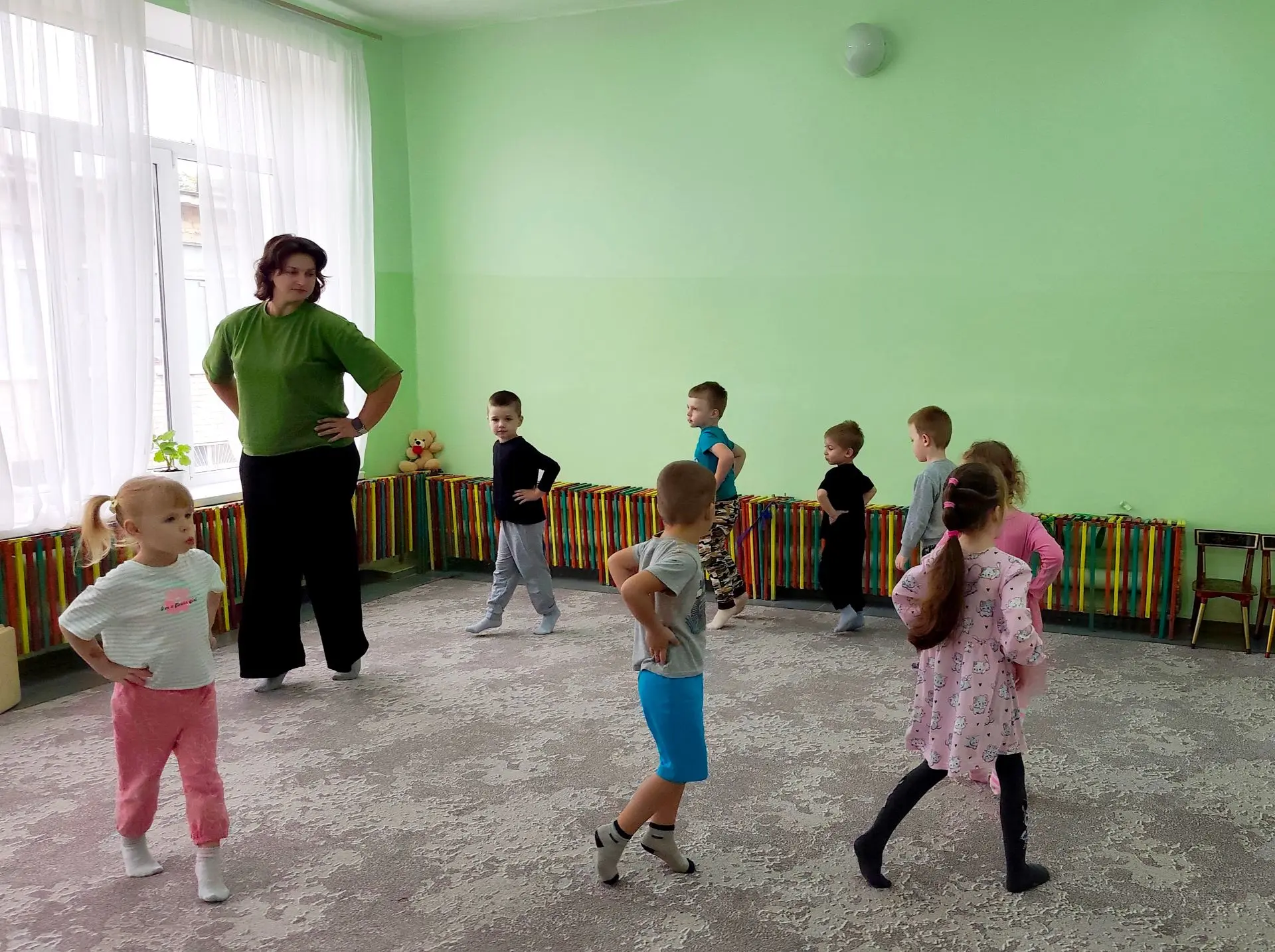 ✨Сегодня успели снять кусочек занятия по логоритмике.