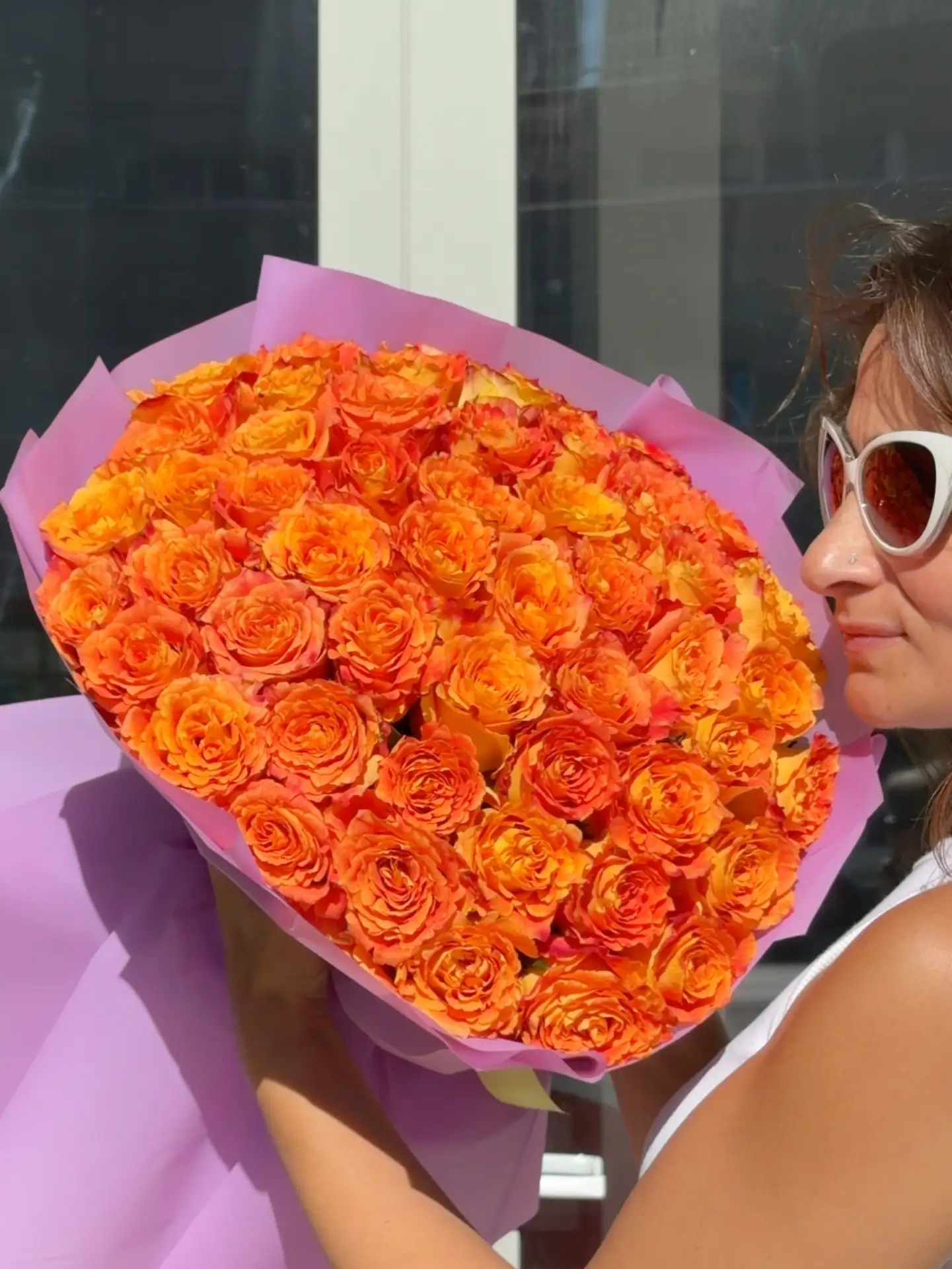 🧡 Букет, который невозможно не заметить! 🌹