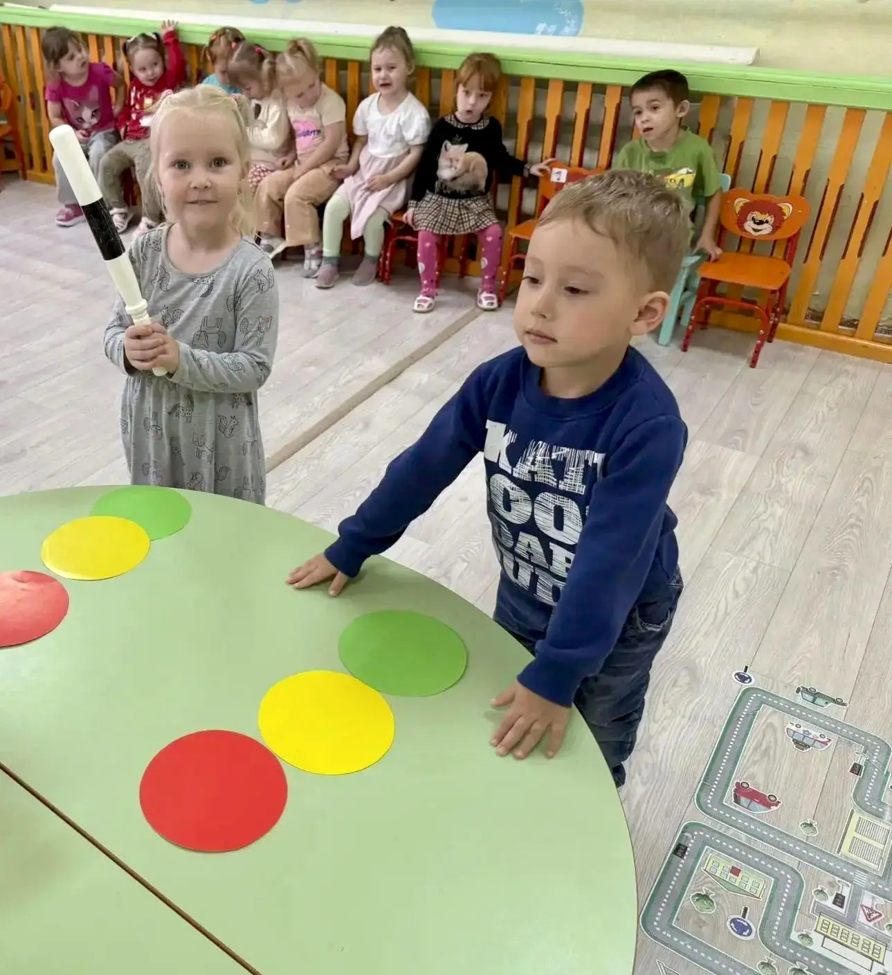 ✨Дети младшей группы отлично провели время.В игровой форме ребята знакомились с правила...