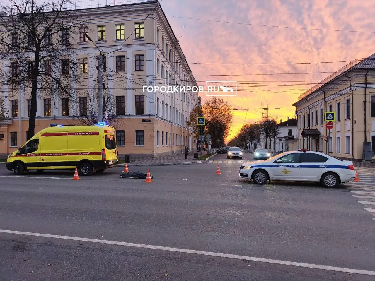 ❗Подробности ДТП на Театральной площади.
