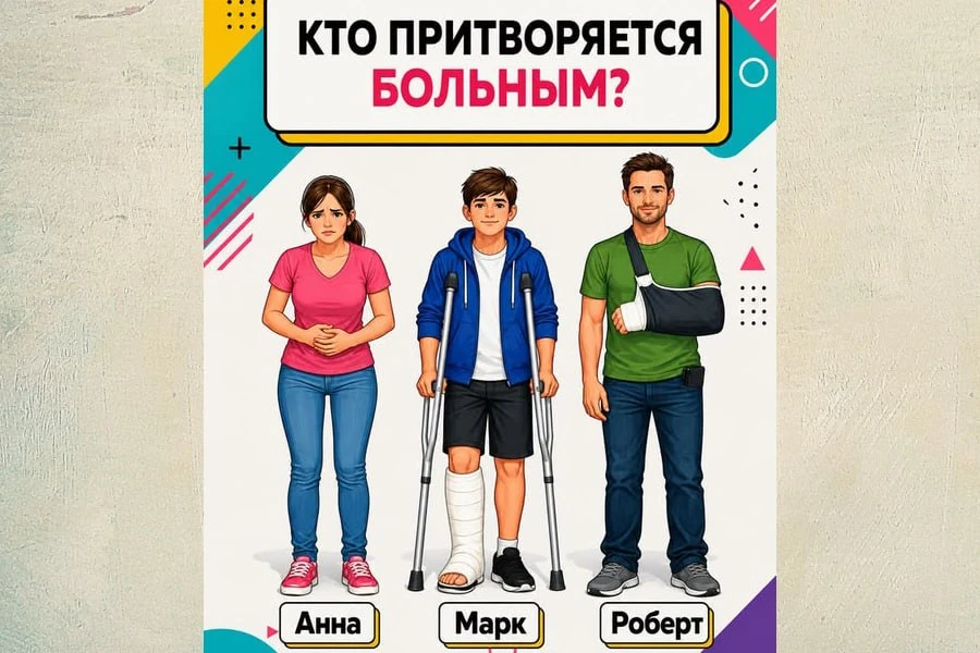 #Тренировкамозга  Дедукция