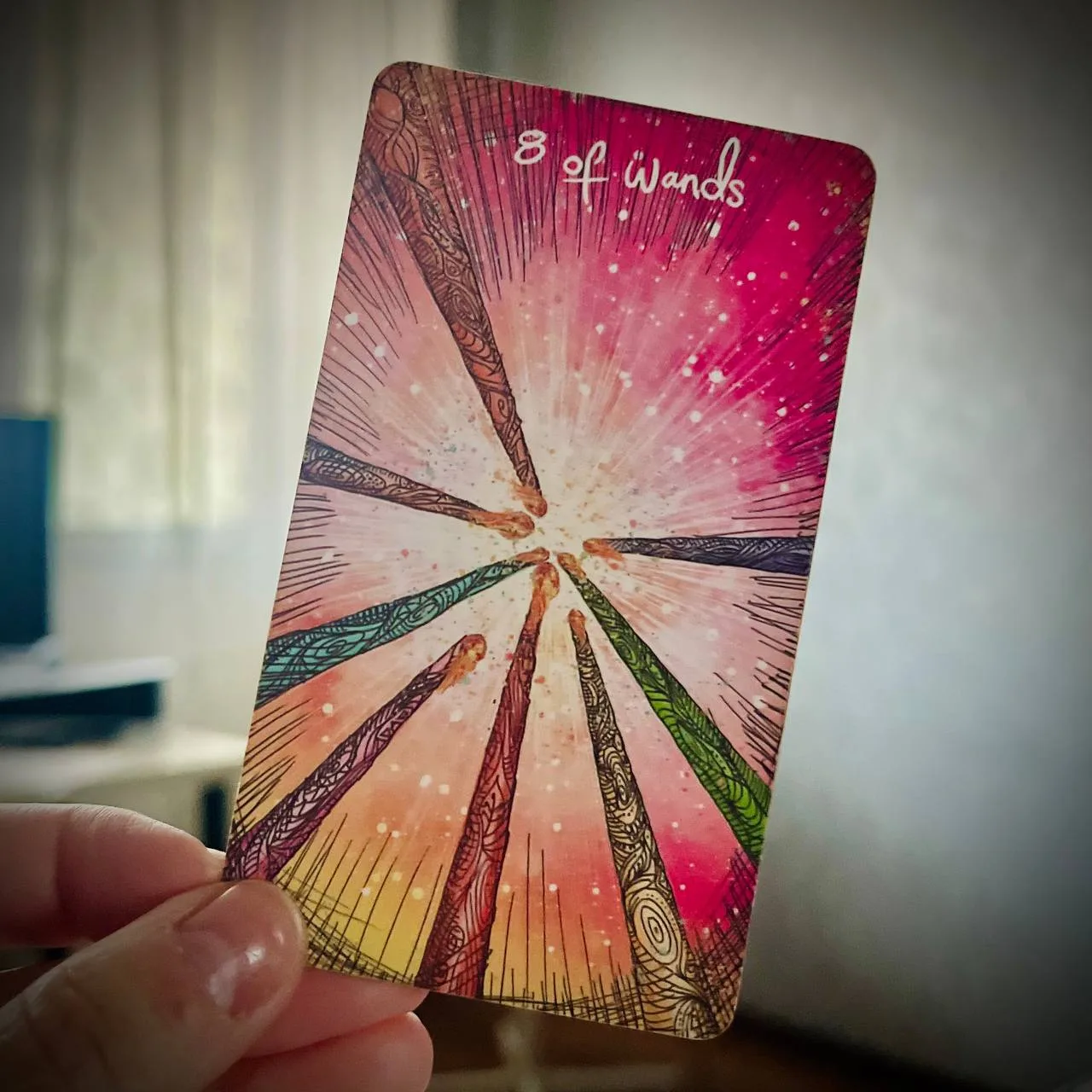 КАРТА ДНЯ — 8 ЖЕЗЛОВ 🏹 из Таро Светлого Провидца