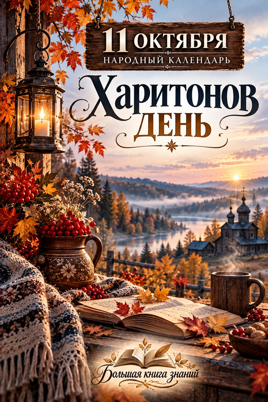 🍂 11 ОКТЯБРЯ — ХАРИТОНОВ ДЕНЬ