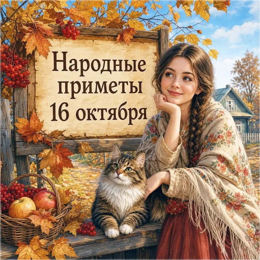 🌿 16 октября — Денис Позимний: народные приметы 🌿