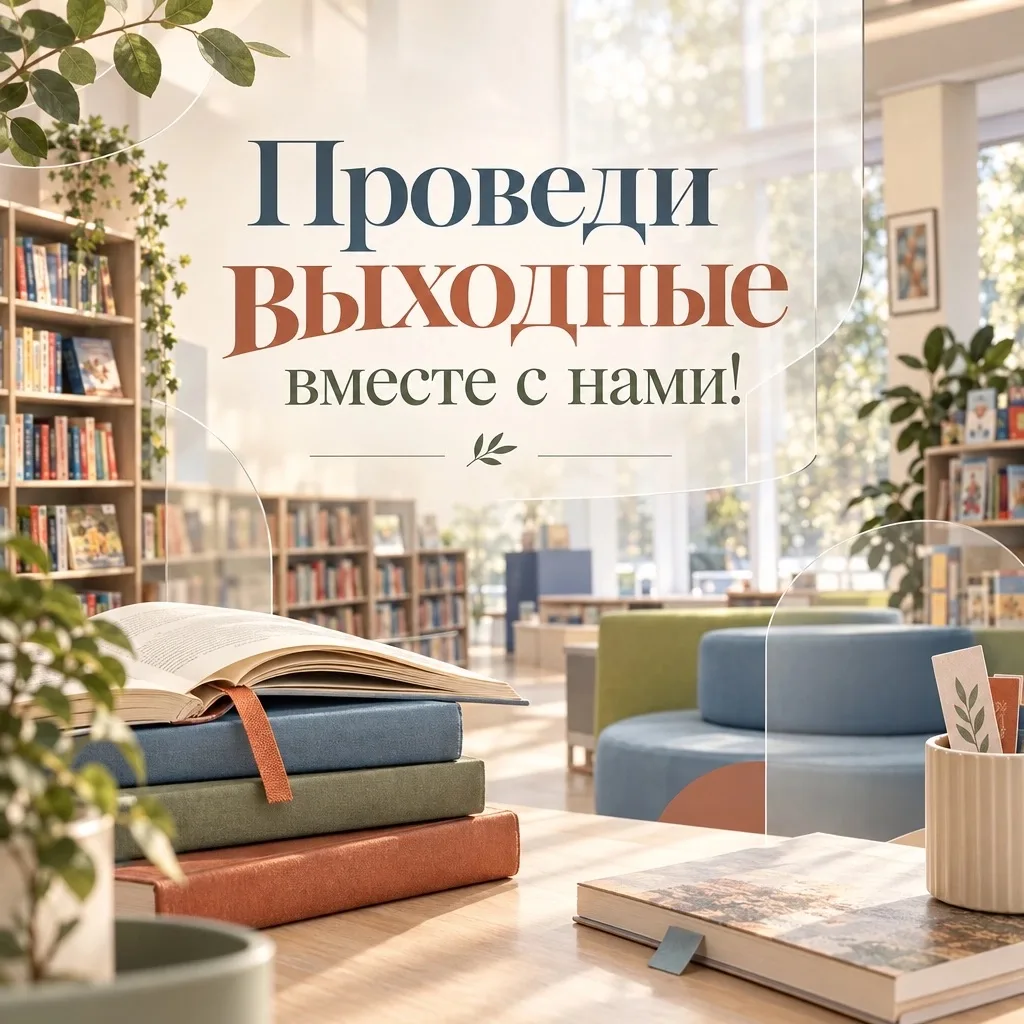 Чем заняться в выходные? Проведите их вместе с нами! 🤗