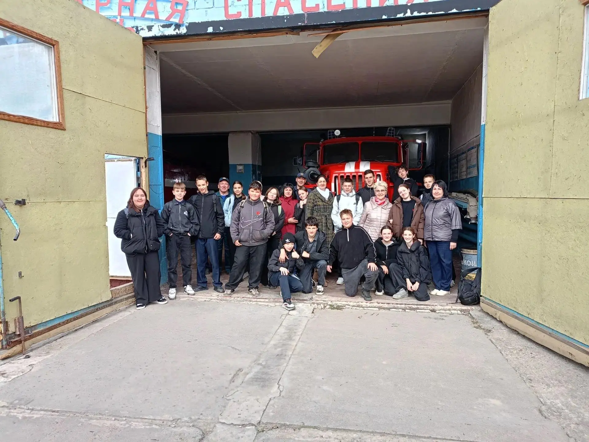 🚒В Февральске состоялась экскурсия в пожарную часть №54 для учеников 7–8 классов
