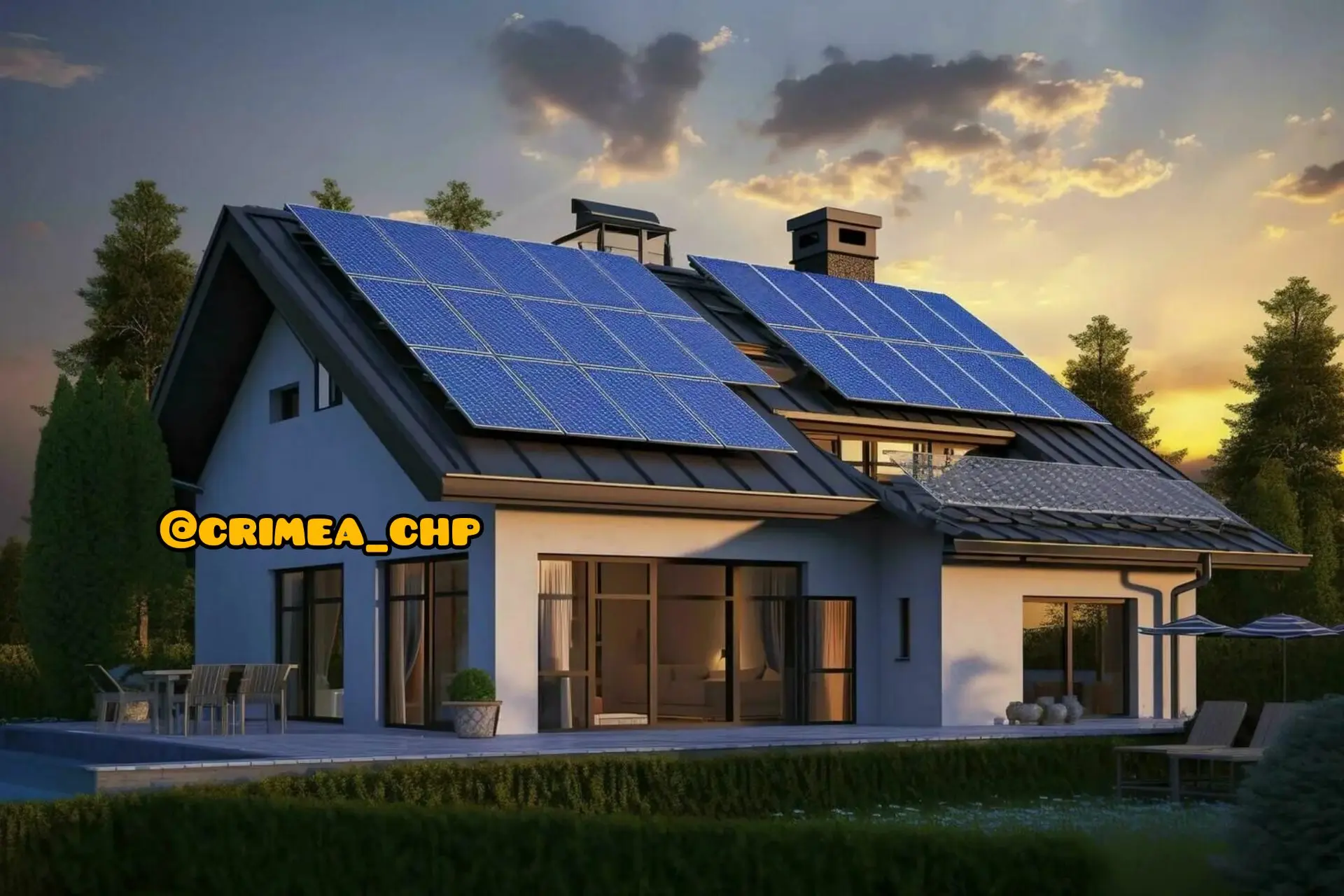 ⚡Крымчане смогут установить дома солнечные батареи благодаря господдержке.