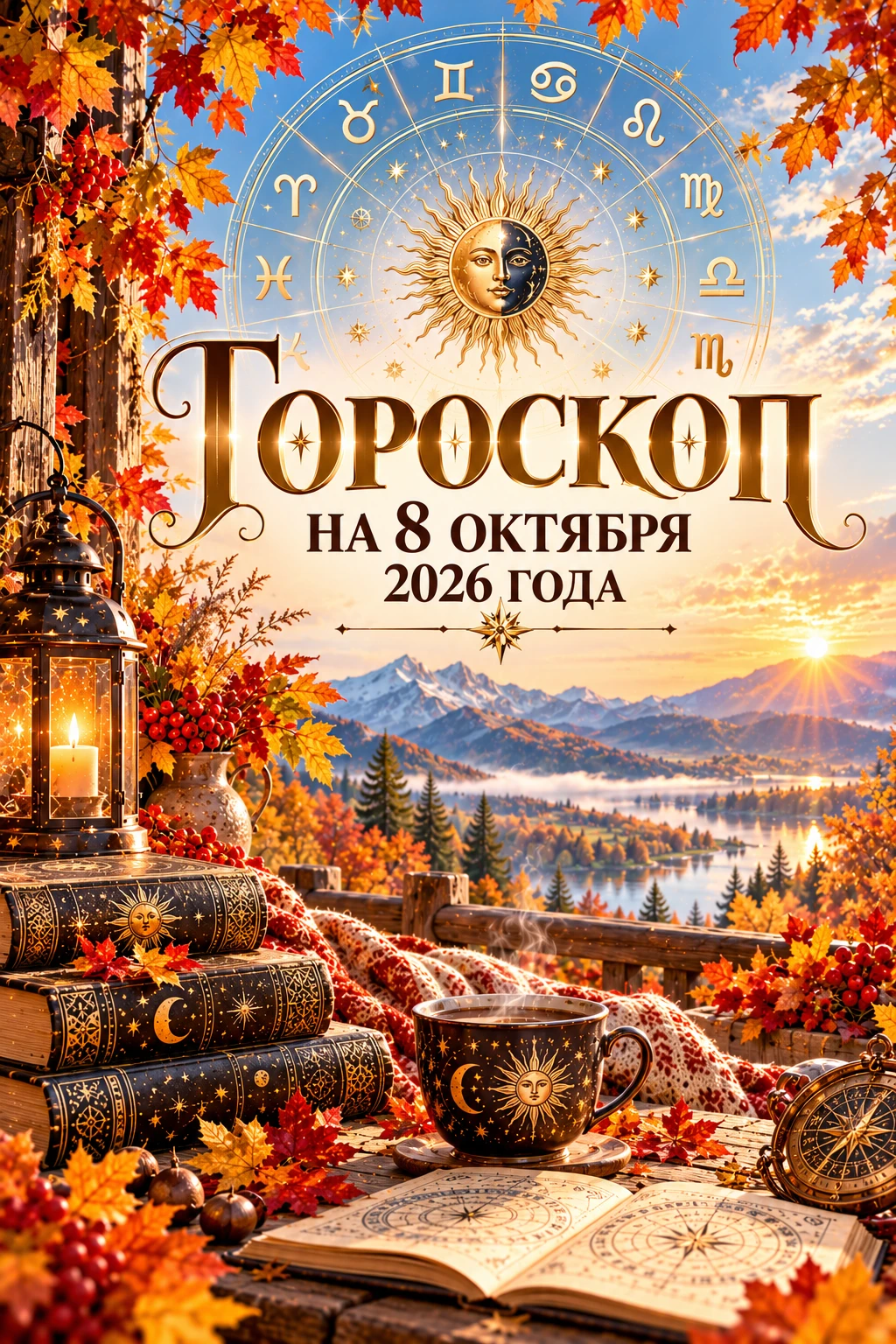🌟 ГОРОСКОП НА 8 ОКТЯБРЯ 2026 ГОДА