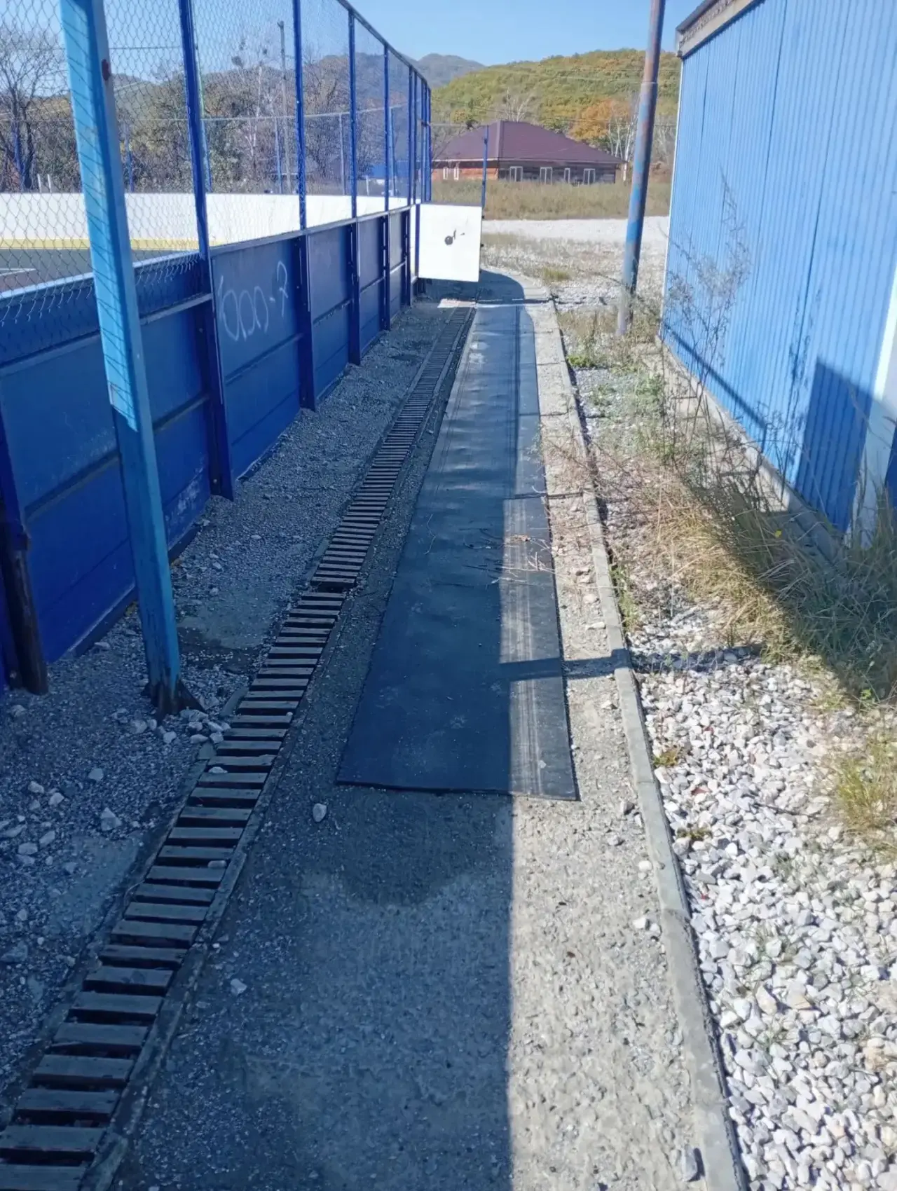 В селе Екатериновка привели в порядок стадион