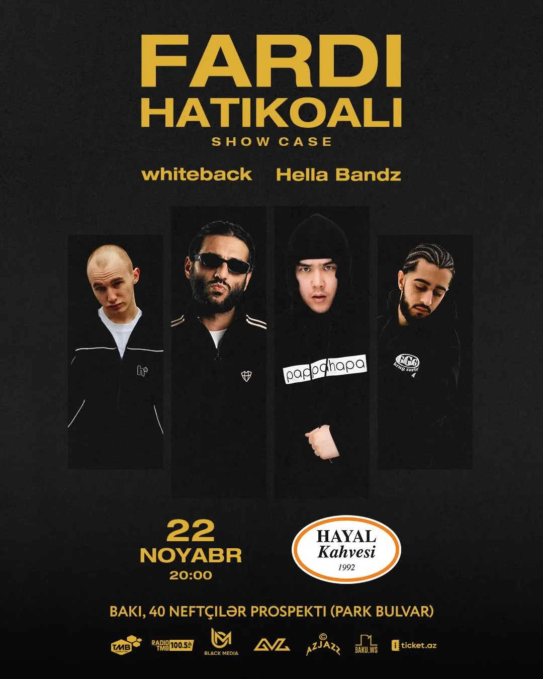 Fardi выступит в Баку 22 ноября 🔥