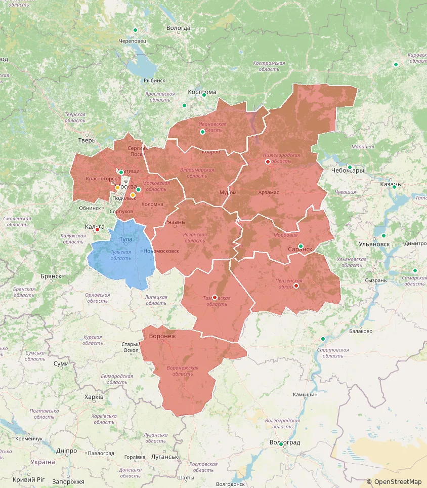 🚨 Карта обстановки 🔄 Обновляется при изменениях.
