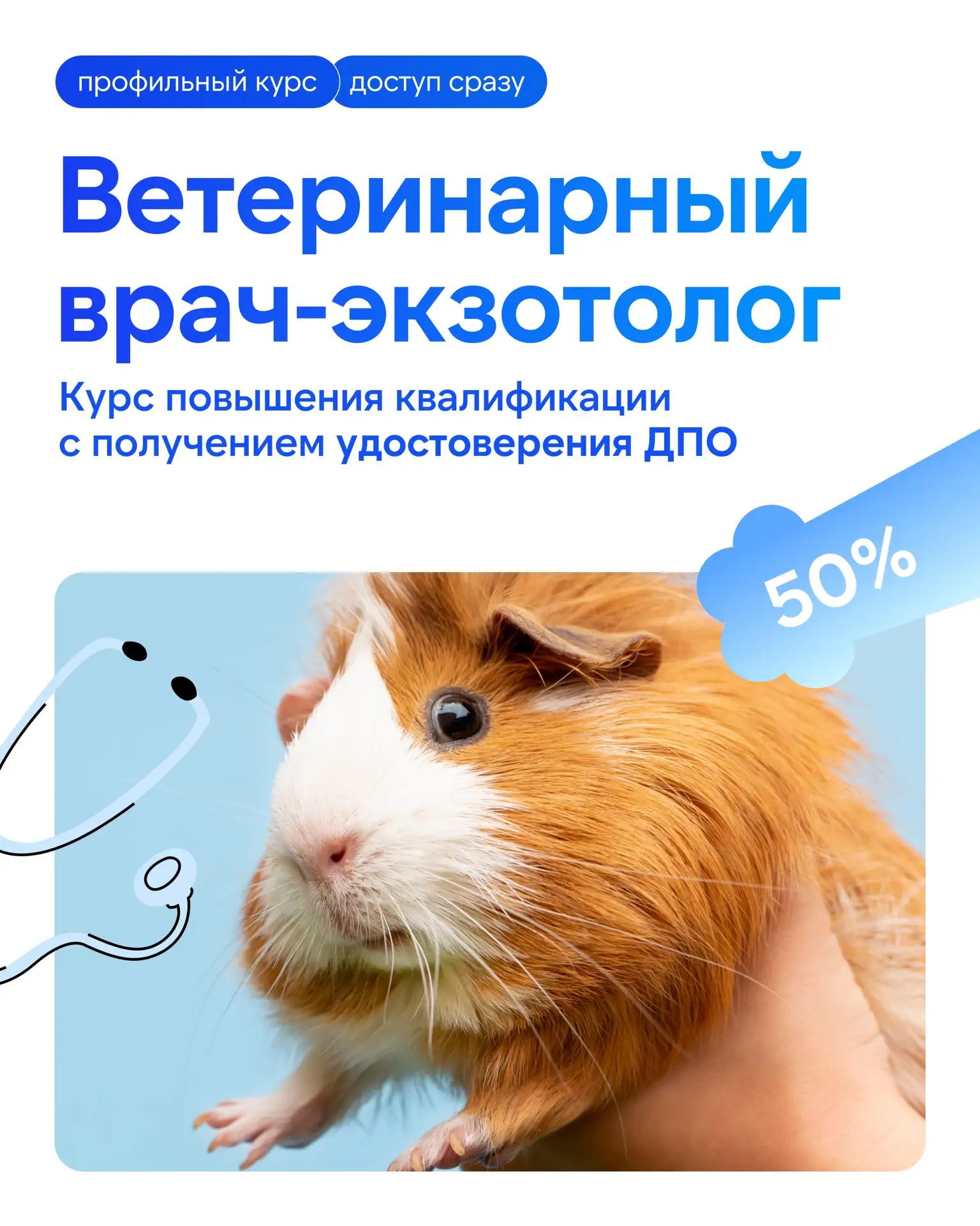🎓 Для тех, кто хочет эффективно помогать пациентам-экзотам отлично подойдет наш профил...