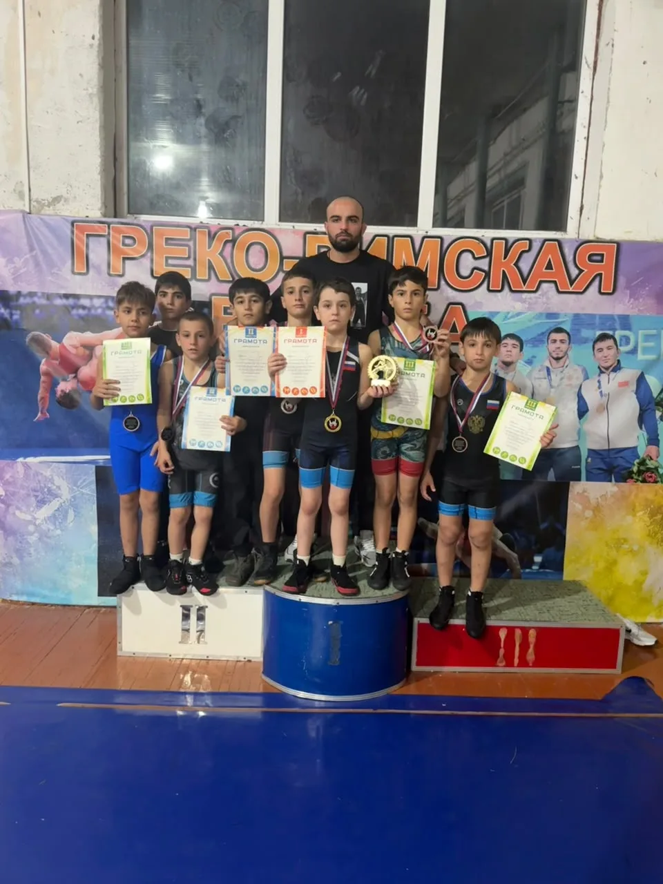 Краевые соревнования по спортивной (дисциплина-греко римской) борьбе среди юношей до 18...