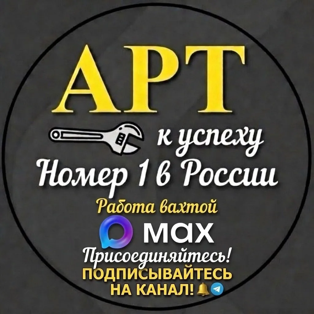Ищешь честную вахту с высокими выплатами? Канал АРТ — это база проверенных вакансий от ...